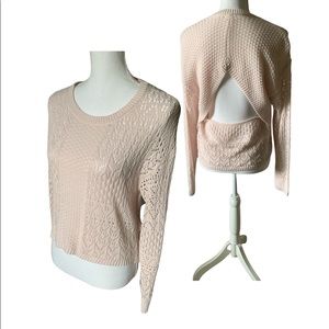 $3 Open-Back Pullover Sweater